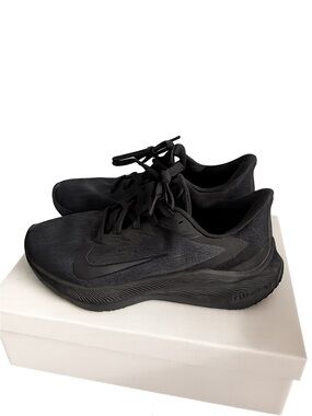 Nike Air Zoom Pegasus Triple Black Running Shoes Size US 7.5